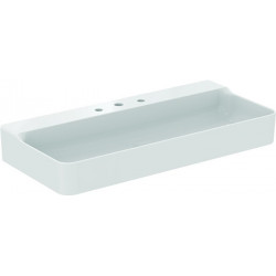 Lavabo CONCA 1000x450x165mm blanc avec robinetterie IdealPlus 3, sans trop-plein IDEAL STANDARD