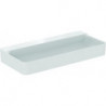 Lavabo CONCA 1000x450x165mm blanc avec IdealPlus, sans trou pour robinet, sans trop-plein IDEAL STANDARD