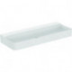 Lavabo CONCA 1200x450x165mm blanc avec IdealPlus, sans trou pour robinet, sans trop-plein IDEAL STANDARD