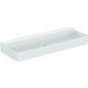 Lavabo CONCA 1200x450x165mm blanc avec IdealPlus, sans trou pour robinet, sans trop-plein IDEAL STANDARD