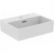 Lave-mains EXTRA 450x350x150mm, poncé blanc avec trou pour robinet IdealPlus 1, avec trop-plein IDEAL STANDARD