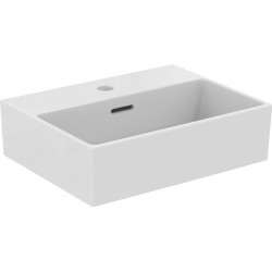Lave-mains EXTRA 450x350x150mm, poncé blanc avec trou pour robinet IdealPlus 1, avec trop-plein IDEAL STANDARD
