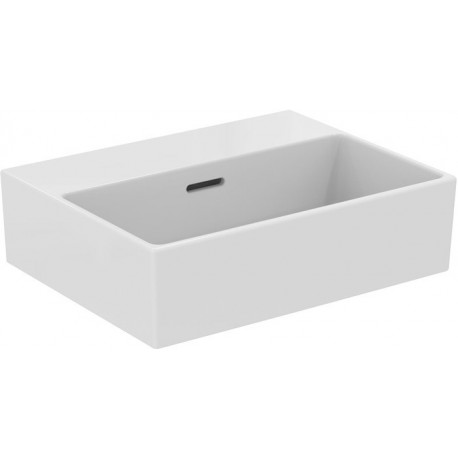 Lave-mains EXTRA 450x350x150mm, poncé blanc avec IdealPlus sans trou pour robinet, avec trop-plein IDEAL STANDARD