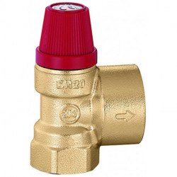 Soupape de sécurité à membrane 3/4Zx1Z 3 bar