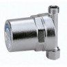 Clapet anti coups bélier laiton chroméé Ecrou union 3/8 IT x 3/8 AG Caleffi