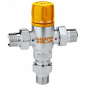 Mélangeur solaire Thermostat pour des températures d'entrée jusqu'à 100 Gr 3/4 pouce Caleffi