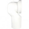 Coude de vidange IDS TONIC 90Gr. blanc coudé
