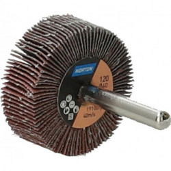 Disque à lamelle sur tige R207Plus 40x15x6 P120 (Par 10)