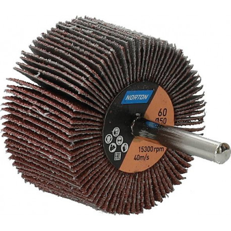 Disque à lamelle sur tige R207Plus 50x30x6 P60 (Par 10)