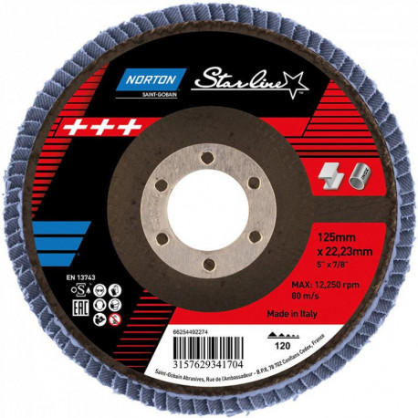 Disque lamelle Starline 125 mm P120