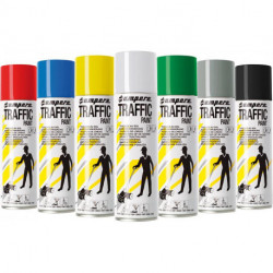Spray de marquage au sol Traffic Paint 500ml (Par 12)