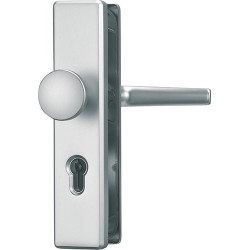 Poignée porte KLS114 F1 EK PZ8/72mm carré