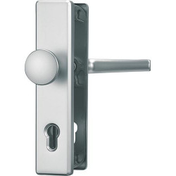 Poignée porte HLS214 F1 EK PZ10/92mm carré
