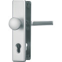 Poignée porte HLS214 F1 EK PZ10/92mm carré
