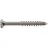 Vis de façade, petite tête fraisée bombée, Inox A2+ 40x60 mm A2 T15 CUT 100ST (Par 100)