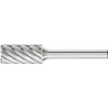 Fraise HM cylindrique avec dents 1225 INOX 8mm 12x25mm Pferd