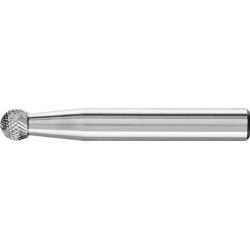 Fraise HM Forme sphérique 0605 MICRO 6mm 6x 5mm Pferd