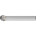 Fraise HM Forme sphérique 0807 MICRO 6mm 8x 7mm Pferd