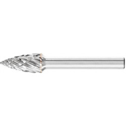 Fraise HM Forme pointu 1020 STEEL 6mm 10x20mm Pferd