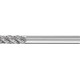 Fraise HM cylindrique 0616 STEEL 6mm 6x16mm Pferd