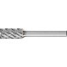 Fraise HM cylindrique avec dents 1020 STEEL 8mm 10x20mm Pferd