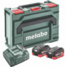 Kit de base batterie 180 V LiHD Metabo2x180V 80 Ah chargeur ASC Ultra metaBOX