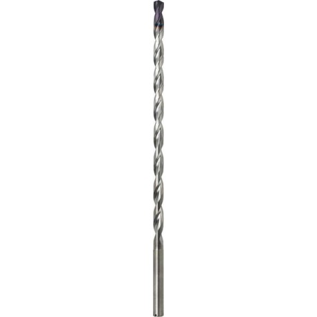 Foret pour perçage profond 20 x D, Ø m7/h7 : 7,0 mm, Long. totale 202 mm, Long. hélice 162 mm, Ø queue h6 : 8 mm
