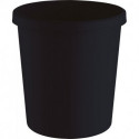 Corbeille à papier 18 l noir 331mm recycling K-Stoff