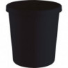 Corbeille à papier 18 l noir 331mm recycling K-Stoff