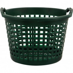Panier de jardin 25 kg vert rond