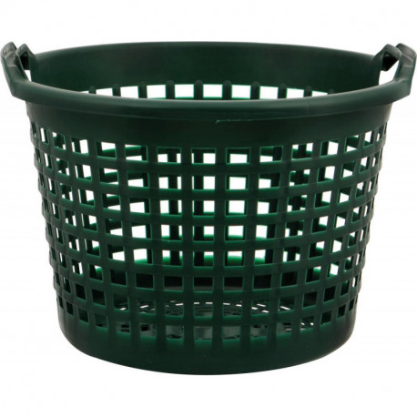 Panier de jardin 25 kg vert rond