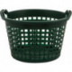 Panier de jardin 15 kg vert rond