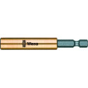 Porte-embout CuBe 1/4 pour 1/4 Bits Magnet + Anneau à ressort 75mm Wera