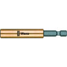Porte-embout CuBe 1/4 pour 1/4 Bits Magnet + Anneau à ressort 75mm Wera