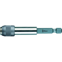 Porte-embout à changement rapide 1/4 pour 1/4 bits Aimant 77mm Wera