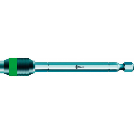 Porte-embout Rapidaptor 1/4 pour 1/4 Bits Magnet 100mm Wera