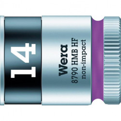 Douille hexagonal 3/8 14mm avec fonction de maintien Wera