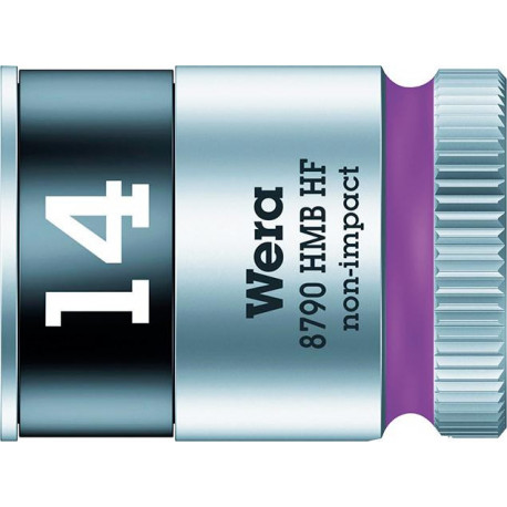 Douille hexagonal 3/8 14mm avec fonction de maintien Wera