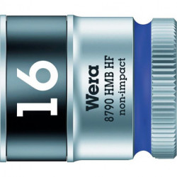 Douille hexagonal 3/8 16mm avec fonction de maintien Wera