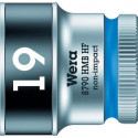 Douille hexagonal 3/8 19mm avec fonction de maintien Wera