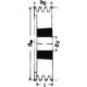 Keilrillenscheibe SPB/17 2-rillig 112 mmSTRECKE Taper-Buchse 1610