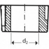 Taper-Spannbuchsen 5050/75 metrische Bohrung STRECKE Nut DIN 6885