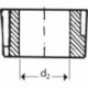 Taper-Spannbuchsen 5050/95 metrische Bohrung STRECKE Nut DIN 6885