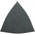 Feuilles abrasives velcro 80mm K 100 VE 50 Fein