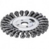 Brosse ronde fil d'acier 178x14mm 0,5mm 