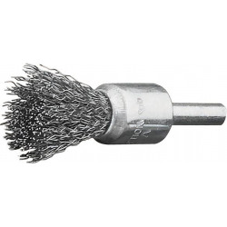 Brosse pinceau acier ondulé 23x25/68x0,3mm 