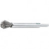 Brosse pinceau inox, ondulé 12x20/120x0,3mm 