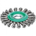 Brosse ronde inox 115x12mm 0,5mm 