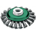 Brosse inox 100x12mm noué 0,5mm 