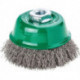 Brosse V4A M14 ondulé 65x0,3mm 